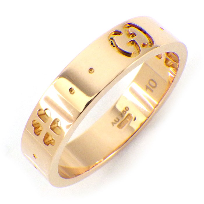 グッチ GUCCI アイコン アモール フォーエバー #10 リング ダイヤ K18