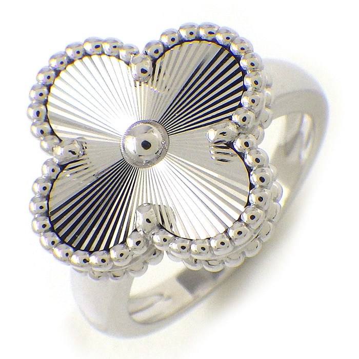 Van Cleef & Arpels アルハンブラ　ギヨシェ　フラワー Van Cleef & Arpels アルハンブラギヨシェフラワー