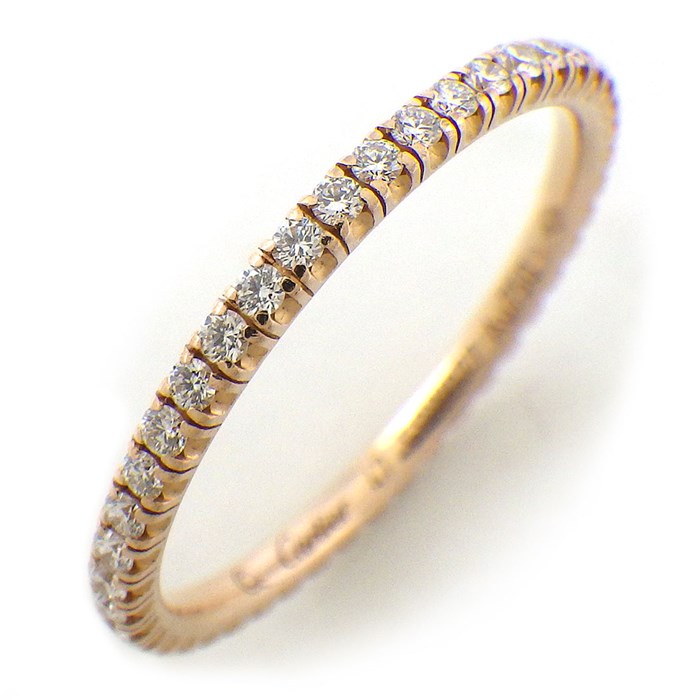 カルティエ Cartier リング エタンセル ドゥ B4210547 フルエタニティ サークル ダイヤモンド K18PG 7号 / #47 【中古】