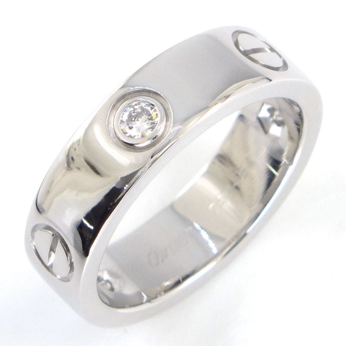 カルティエ Cartier リング ラブ ハーフ B4032500 3ポイント  