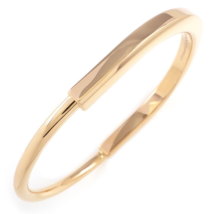 ティファニー Tiffany & Co. バングル ロック 70185504 K18PG 【中古】