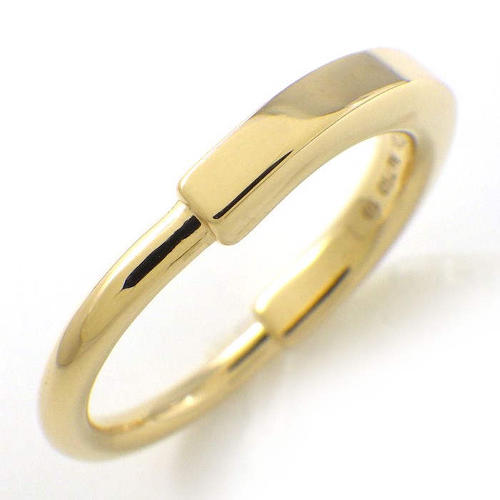 ティファニー Tiffany & Co. リング ロック K18YG 10号 / #50 【中古】