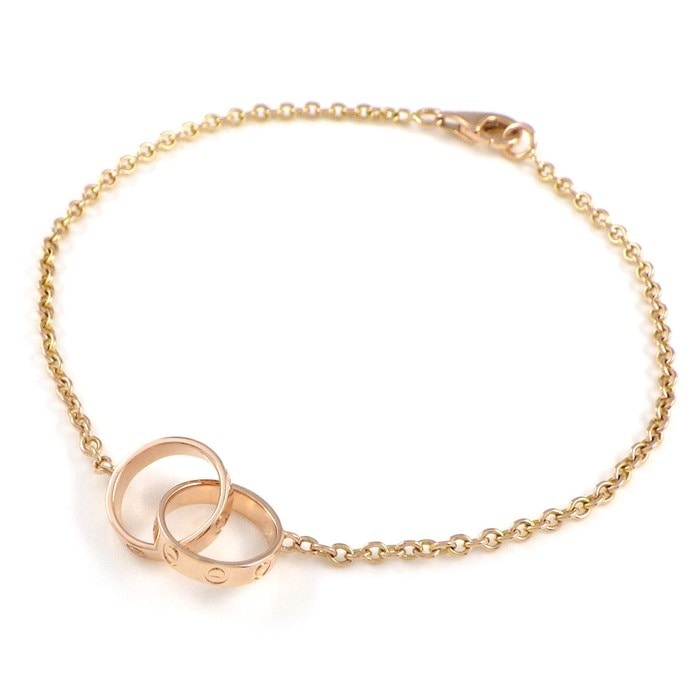 カルティエ Cartier ブレスレット ベビー ラブ B6027000 K18PG 【中古】