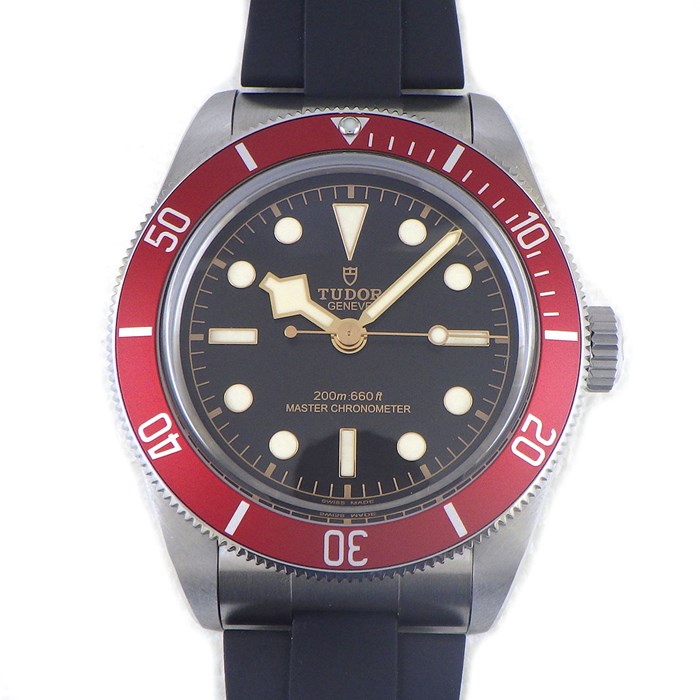 チューダー(チュードル) TUDOR 腕時計 ブラックベイ 7941A1A0RU ブラック文字盤 黒 SS ラバー 自動巻き 【箱・保付き】 【中古】
