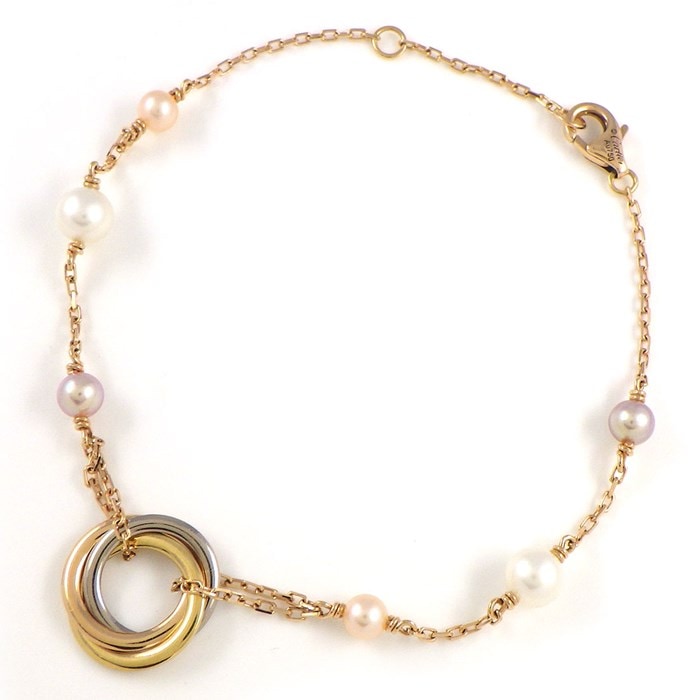 カルティエ Cartier ブレスレット ベビー トリニティ パンピーユ  