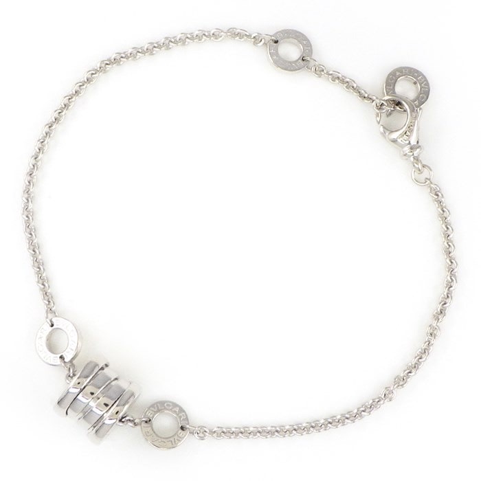 ブルガリ BVLGARI ブレスレット B-zero1 ビーゼロワン エレメント K18WG 【中古】