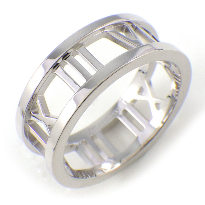 ティファニー Tiffany & Co. リング アトラス オープン K18WG 10号