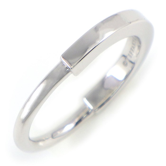 ティファニー Tiffany & Co. リング ロック 72347048 K18WG 15号 【中古】