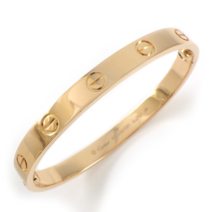 カルティエ Cartier ブレスレット ラブ B6067416 K18PG / #16 【箱・保付き】 【中古】