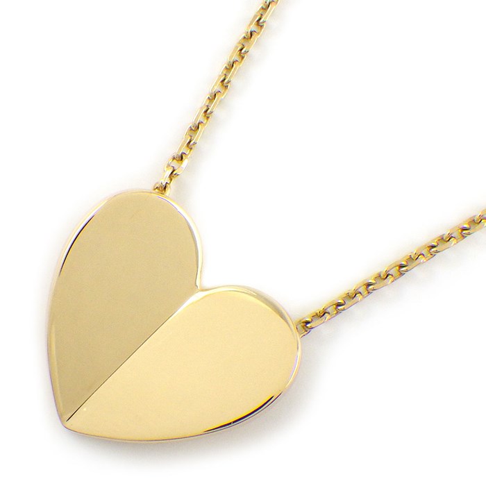 ヴァンクリーフ＆アーペル Van Cleef & Arpels ネックレス フリヴォル ハート K18YG 【中古】