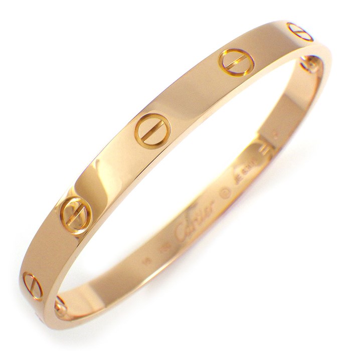 カルティエ Cartier ブレスレット ラブ B6079916 K18PG / #16 【中古】