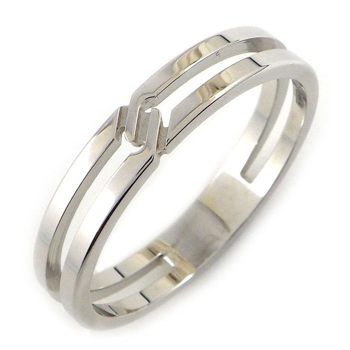 グッチ GUCCI リング インフィニティ K18WG 20号 / #21 【中古】