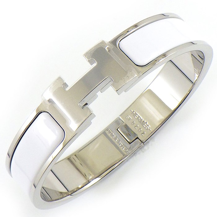 エルメス HERMES バングル クリック クラック H H700001FP31PM Pd ブランク エナメル 【中古】