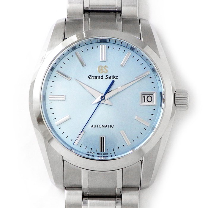 グランドセイコー Grand SEIKO 腕時計 ヘリテージコレクション SBGR325 9S65-00W0 キャリバー9S 25周年記念限定 1200本限定モデル 雫石 スカイブルー文字盤 デイト SS 自動巻き 【箱・保付き】 【中古】