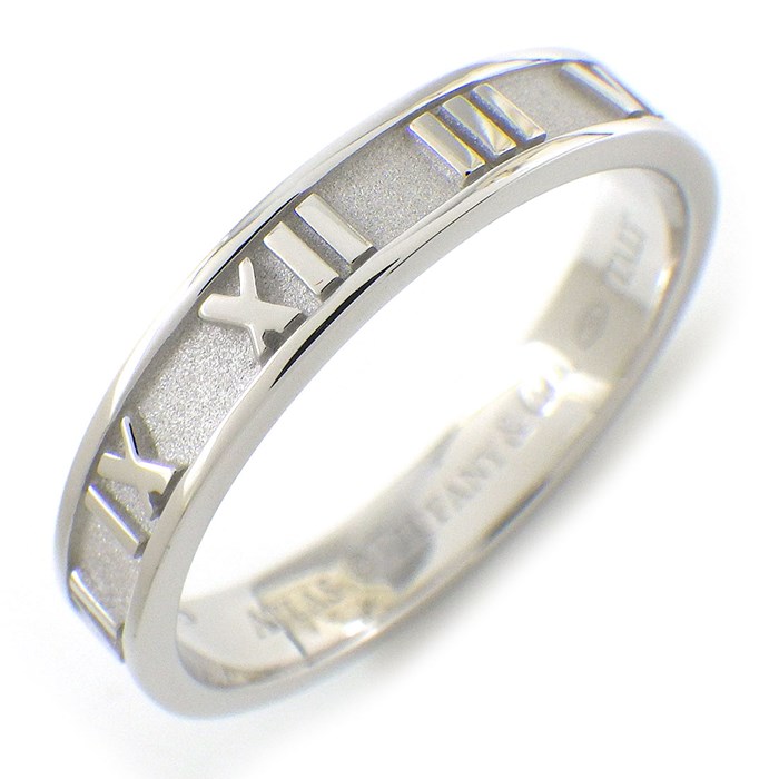 ティファニー Tiffany & Co. リング アトラス K18WG 21号 【中古】