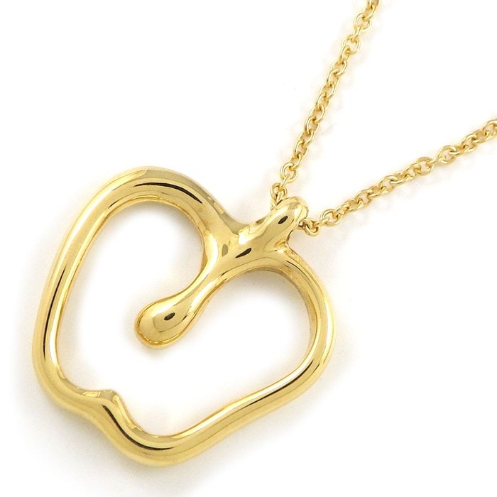 ティファニー Tiffany & Co. ネックレス アップル スモール K18YG 【中古】