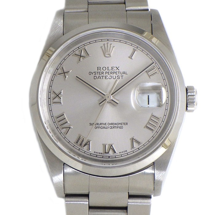 ロレックス Rolex 腕時計 デイトジャスト 16200 D番 ロ-マ数字