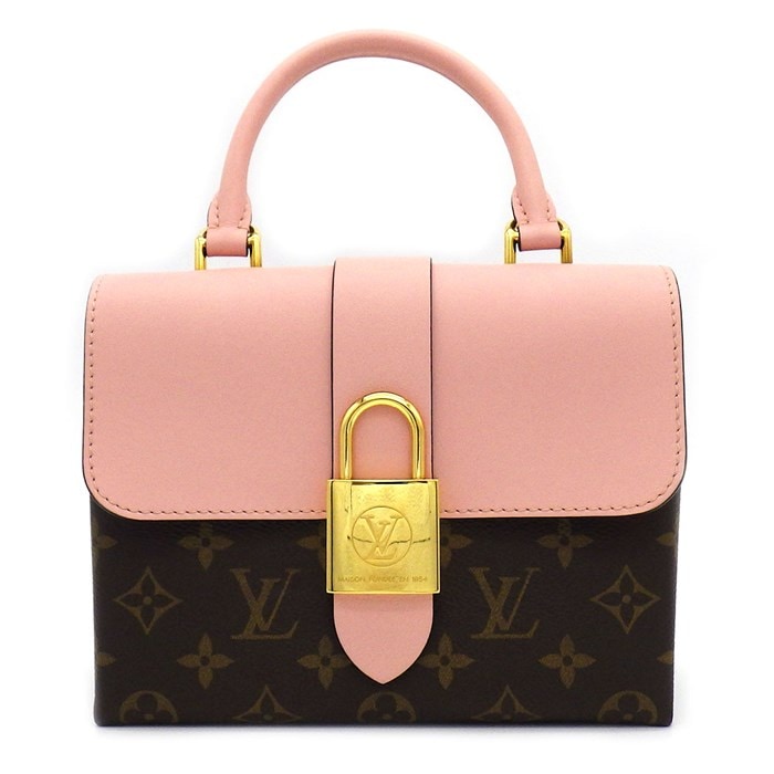 ルイ・ヴィトン Louis Vuitton ハンドバッグ ショルダーバッグ モノグラム ロッキーBB M44080 ローズプードル モノグラム・キャンバス スムースレザー(牛革) 【中古】