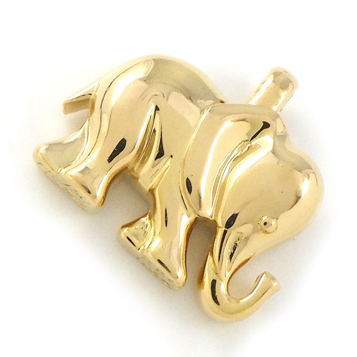 カルティエ Cartier ペンダントトップ キャンディ エレファント モチーフ K18YG 【中古】