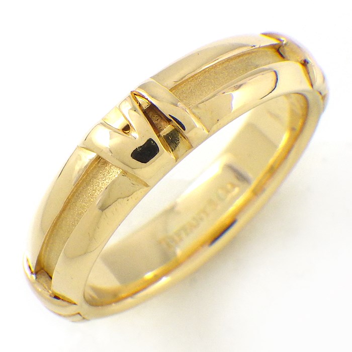 ティファニー Tiffany & Co. リング アトラス K18YG 11号 【中古】