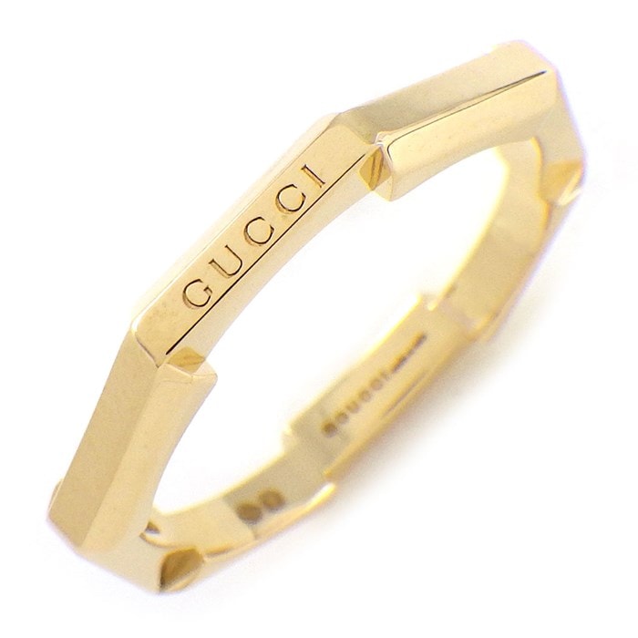  グッチ GUCCI リング リンク トゥ ラブ 日本限定 662194 J8500 8000 K18YG 13.5号 / #14 【中古】