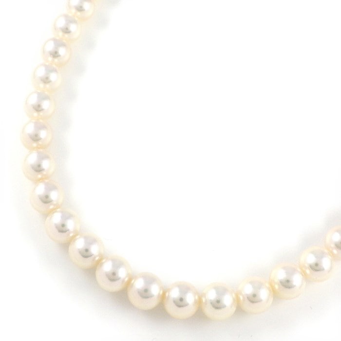 ミキモト MIKIMOTO ネックレス パール 7.0-7.5mm珠 SV925 【中古】