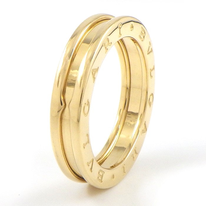 ブルガリ BVLGARI リング B.zero1 ビーゼロワン 1バンド 336056 XS K18YG 17号 / #57 【中古】