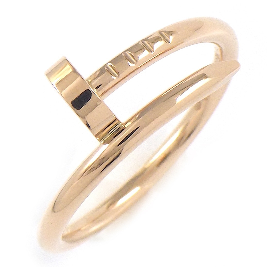 カルティエ Cartier リング ジュスト アン クル SM B4225851 K18PG 12号 / #51 【箱・保付き】 【中古】