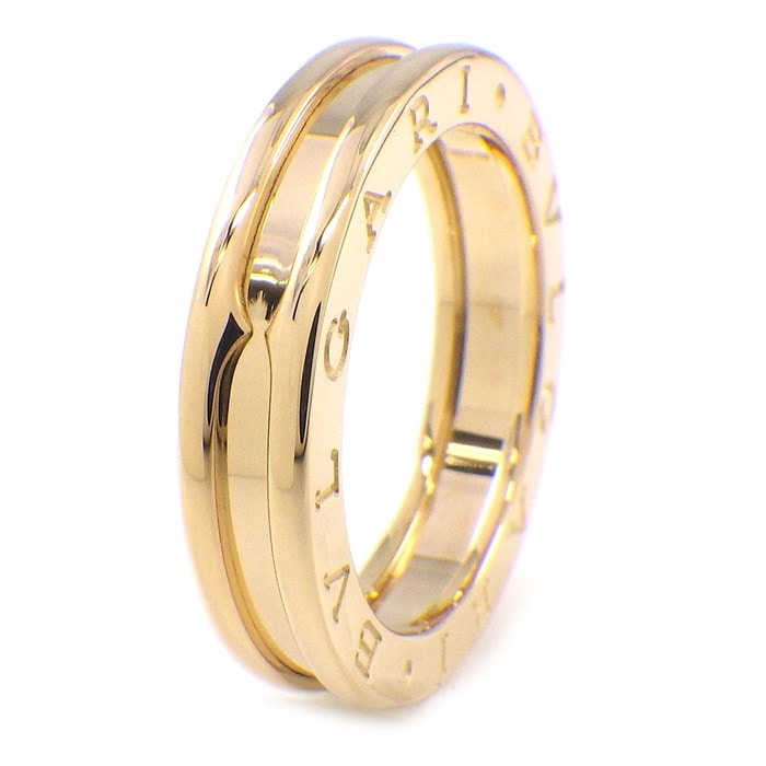 ブルガリ BVLGARI リング B-zero1 ビーゼロワン XS 336055 1バンド K18YG 15.5号 / #56 【中古】