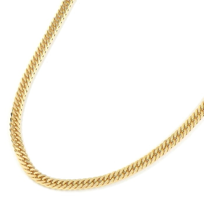 ネックレス 喜平 キヘイ 6面 ダブル K18YG