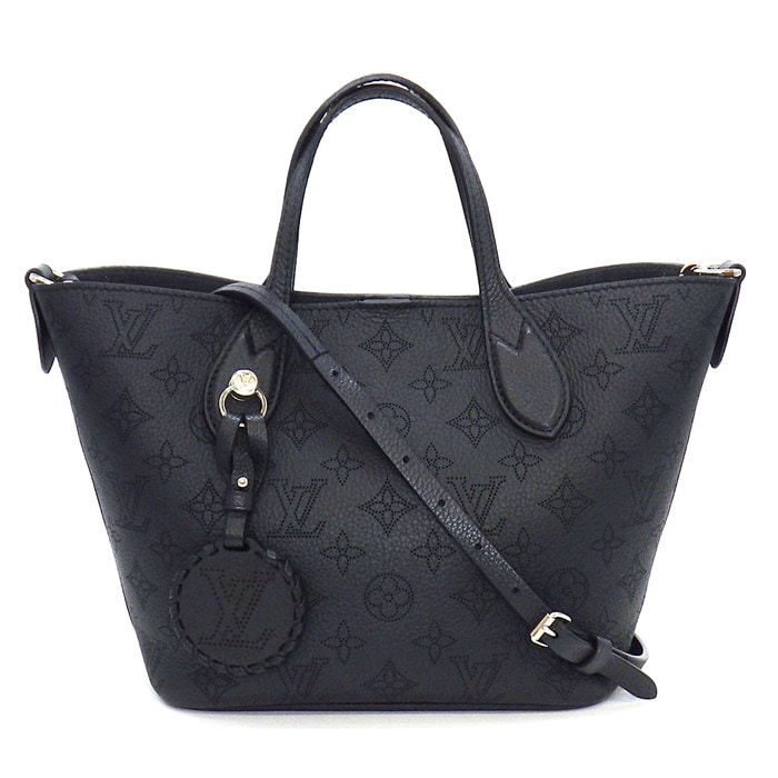 ルイ・ヴィトン レザーバックパック Louis Vuitton 黒 レザー バッグ