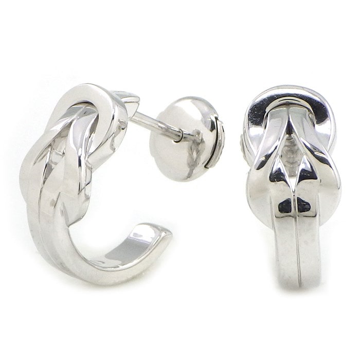 フレッド FRED ピアス シャンス アンフィニ K18WG 【中古】