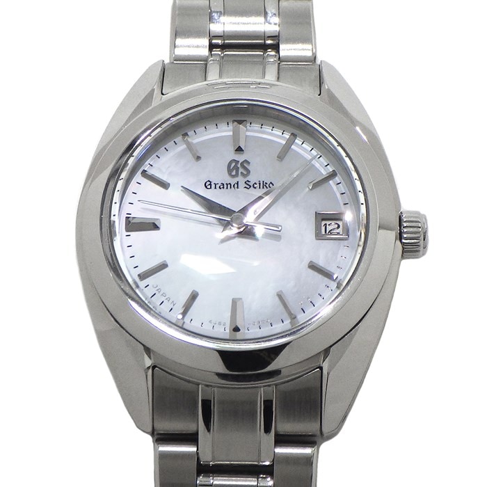 グランドセイコー Grand Seiko 腕時計 エレガンスコレクション STGF275 ホワイトシェル文字盤 カレンダー SS クオーツアナログ 【箱・保付き】 【中古】