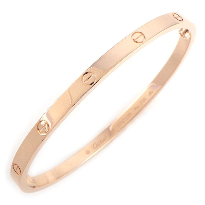 カルティエ Cartier ブレスレット ラブ スモールモデル B6047316 K18PG / #16 【中古】