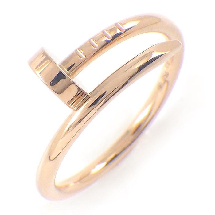 カルティエ Cartier リング ジュスト アン クル スモールモデル SM B4225800 釘モチーフ K18PG 12号 / #51 【中古】