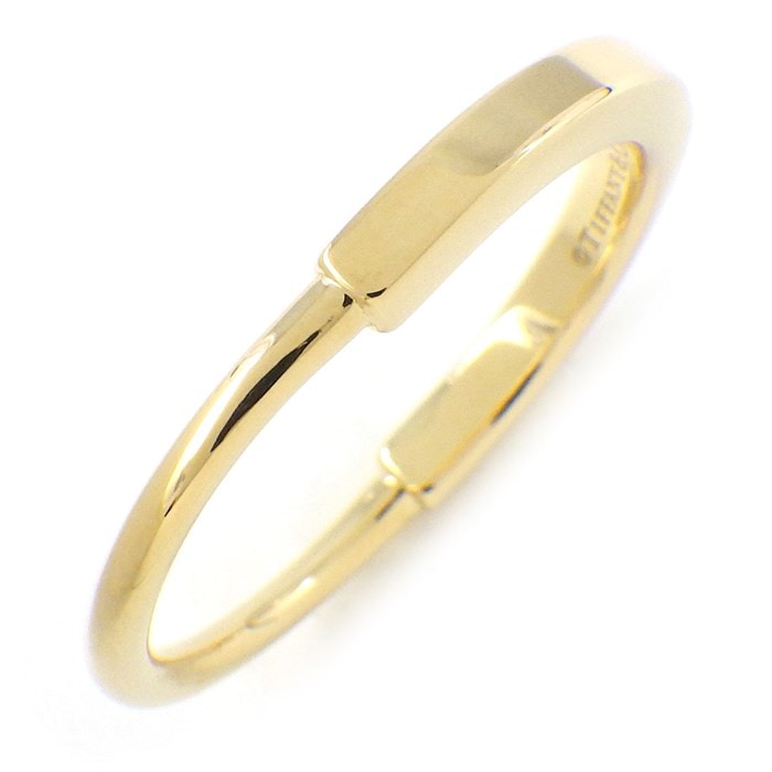 ティファニー Tiffany & Co. リング ロック 72346734 K18YG 24号 【中古】