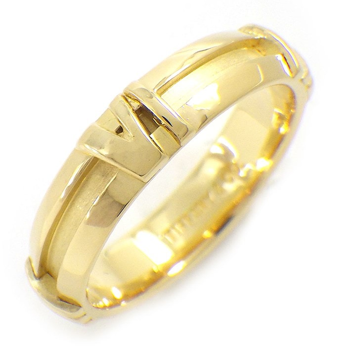 ティファニー Tiffany & Co. リング アトラス K18YG 11号 【中古】