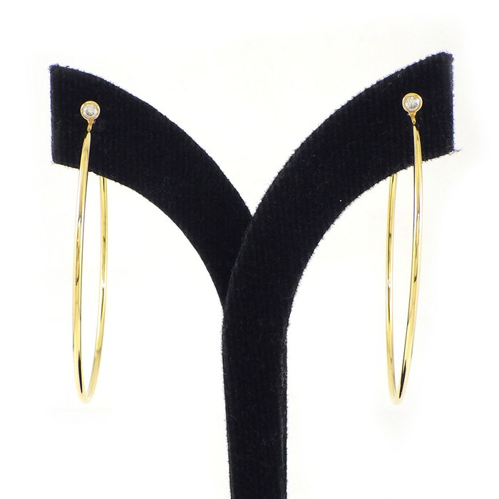 ティファニー Tiffany & Co. ピアス フープ ミディアム バイザヤード 2  