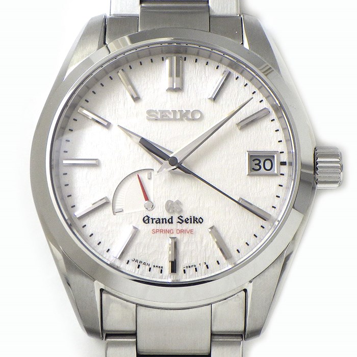 グランドセイコー Grand Seiko 腕時計 SBGA129 9R65-0BX0 AJHH（日本正規高級時計協会） 特別モデル 369本限定 小山薫堂 デイト パワーリザーブ表示 SS スプリングドライブ 【箱・保付き】 【中古】 グランドセイコー Grand Seiko 腕時計 SBGA129 9R65-0BX0 AJHH（日本