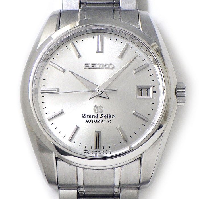 グランドセイコー Grand Seiko 腕時計 ヘリテージコレクション メカニカル SBGR001/9S55-0010 シルバーサンレイ文字盤 デイト SS 自動巻き 【箱・保付き】 【中古】