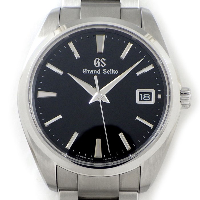グランドセイコー Grand Seiko 腕時計 ヘリテージコレクション 9F85-0AC0/SBGP013 ネイビー文字盤 デイト SS クオーツアナログ 【中古】