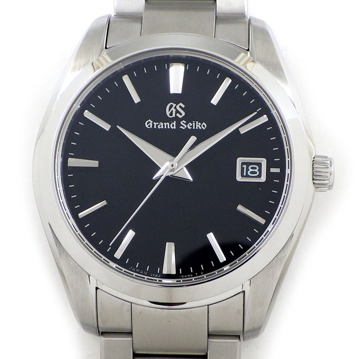 グランドセイコー Grand Seiko 腕時計 ヘリテージコレクション SBGX261/9F62-OABO ブラック文字盤 デイト SS クオーツアナログ 【中古】
