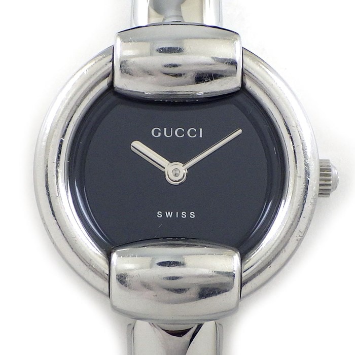 GUCCI グッチ GG SS 6700L ロゴ 黒 GG文字盤 クォーツ GUCCI グッチ GG SS 6700L ロゴ 黒 GG文字盤 クォーツ