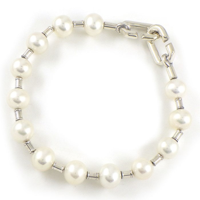 ティファニー Tiffany & Co. ブレスレット ハードウェア 淡水パール SV925 【中古】