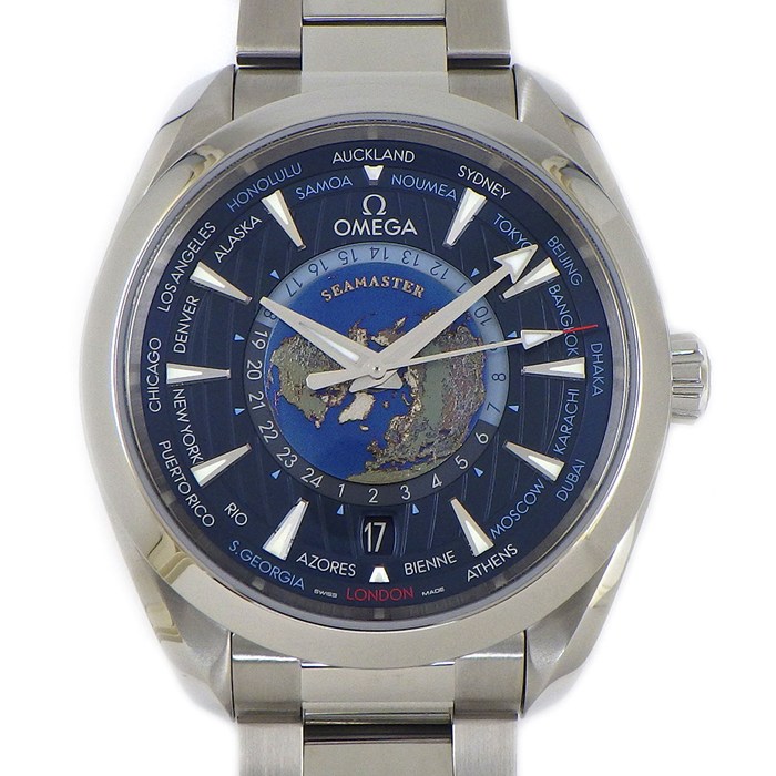 OMEGA 自動巻き 腕時計 ゴールド/青 オメガ アーティファクト オブ タイム 2024年7月17日(水)～8月19