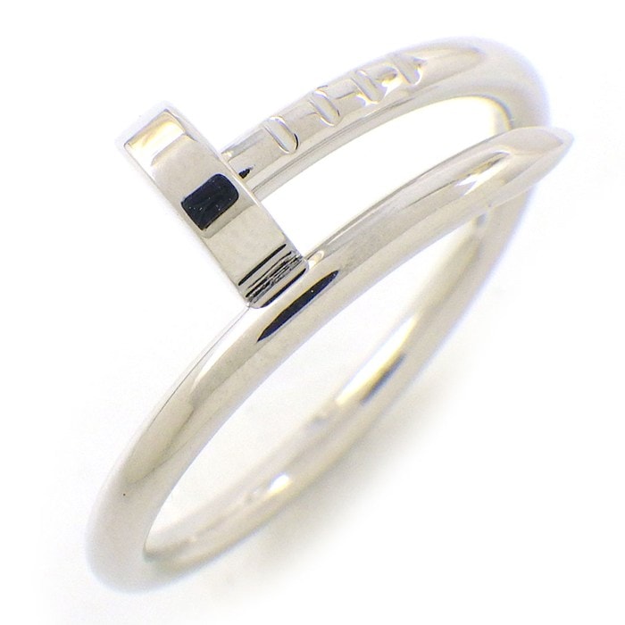 カルティエ Cartier リング ジュストアンクル SM B4226051 釘モチーフ K18WG 11号 / #51 【中古】