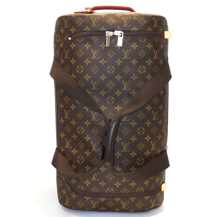 ルイ・ヴィトン Louis Vuitton スーツケース・キャリーバッグ ホライゾン ソフト 2R55 M20109 ブラウン モノグラム キャンバス レザー プラスチック アルミニウム 【中古】