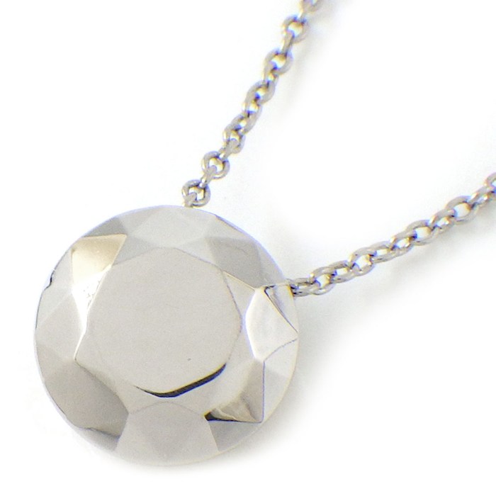 ティファニー Tiffany & Co. ネックレス ファセット ダイヤモンドモチーフ PT950 【中古】