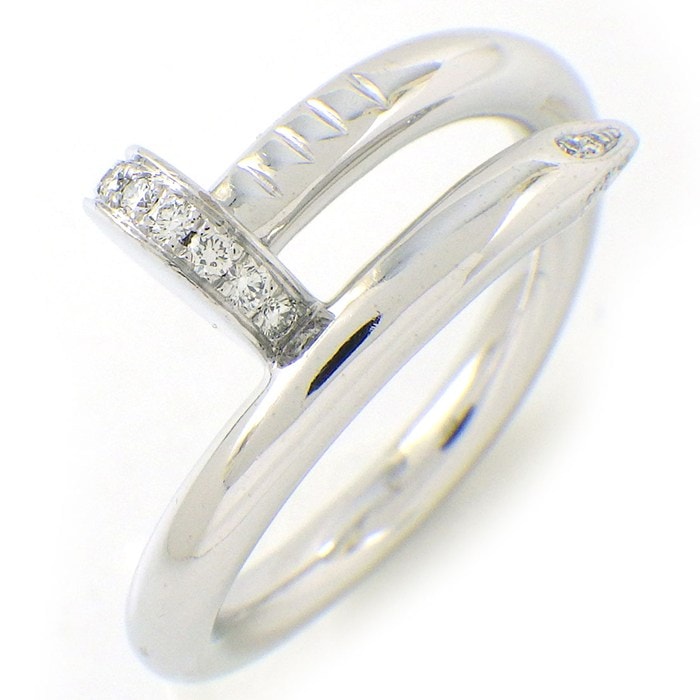 希少【付属品完備】カルティエ トリニティリング ピンキーリング #45