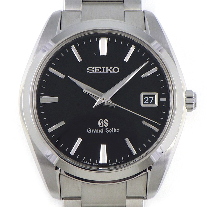 グランドセイコー Grand Seiko 腕時計 ヘリテージコレクション SBGX061/9F62-0AB0 ブラック文字盤 デイト SS クオーツアナログ 【箱・保付き】 【中古】